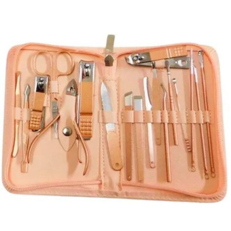 MAZUGI - Manicure Estuche Belleza Corta Uñas Manos 16und