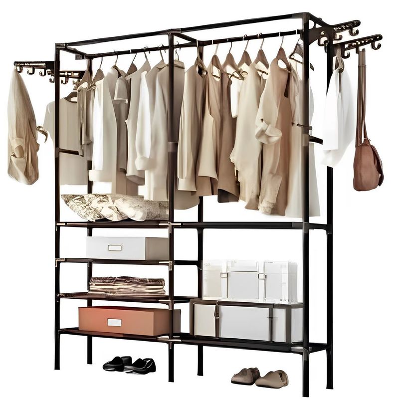 ONE PIXEL - Estante Para Ropa Organizador Zapatero Y Perchero Almacenaje ONE PIXEL