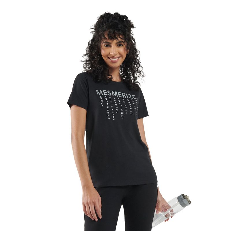 TOTTO - Camiseta para Mujer Dusti Negra