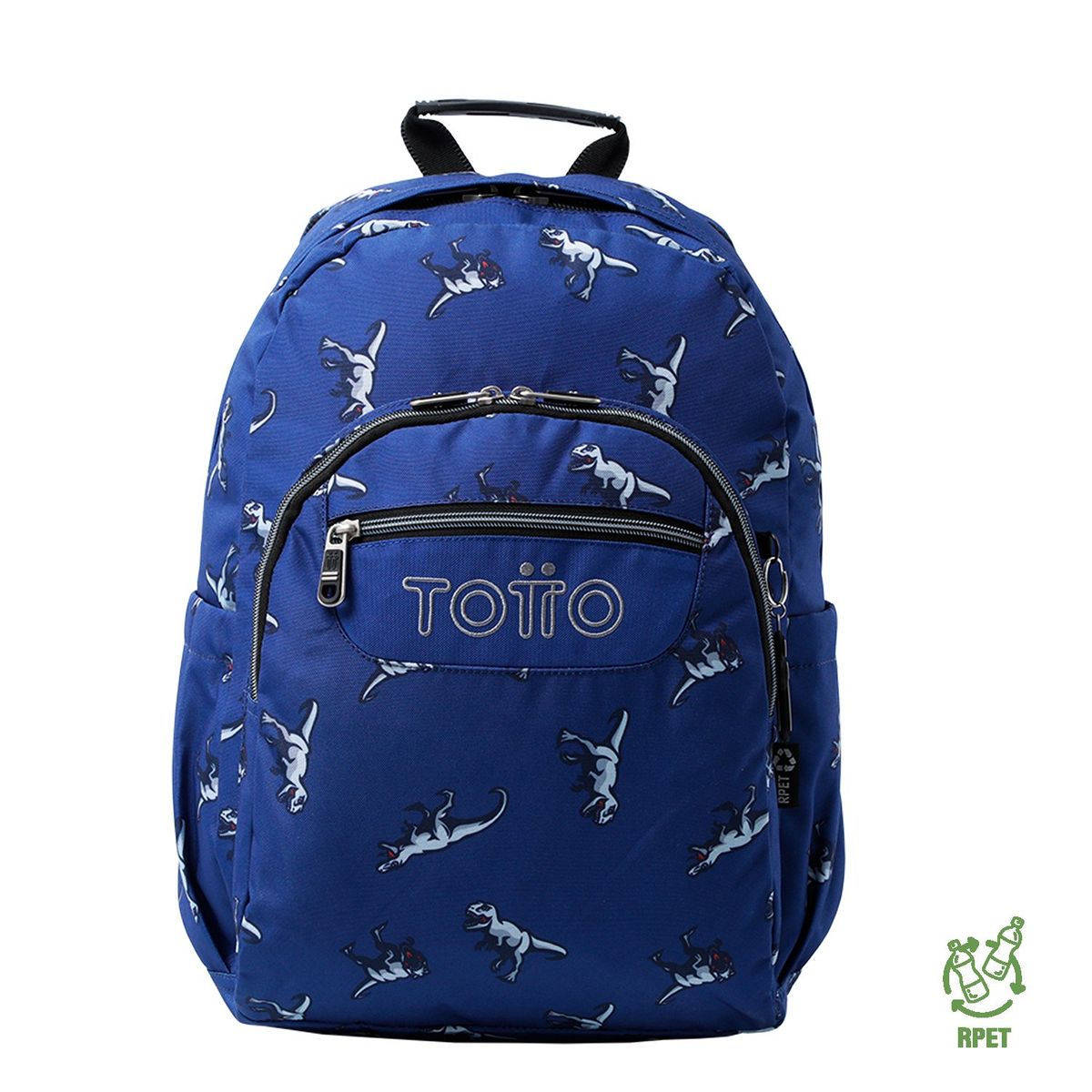 TOTTO - Morral Juvenil Porta PC 14" Acuarela Azul