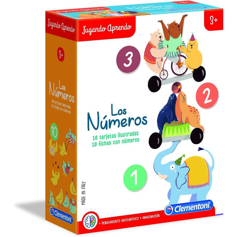 CLEMENTONI - Juego Educativo Aprendiendo Los Números Para Niños Clementon
