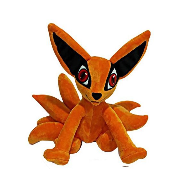 NACIONAL - Peluche Kurama Naruto Zorro De Las 9 Colas Kyubi 40cm Anime