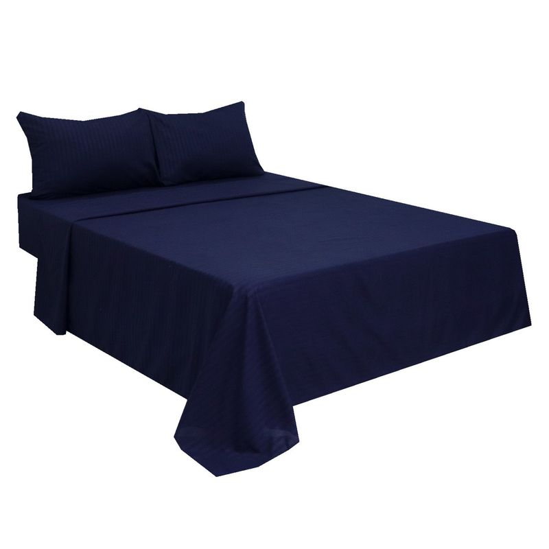 HOMETEX - SAB SENCILLA NATURAL HOMETEX  AZUL ZAFIRO
