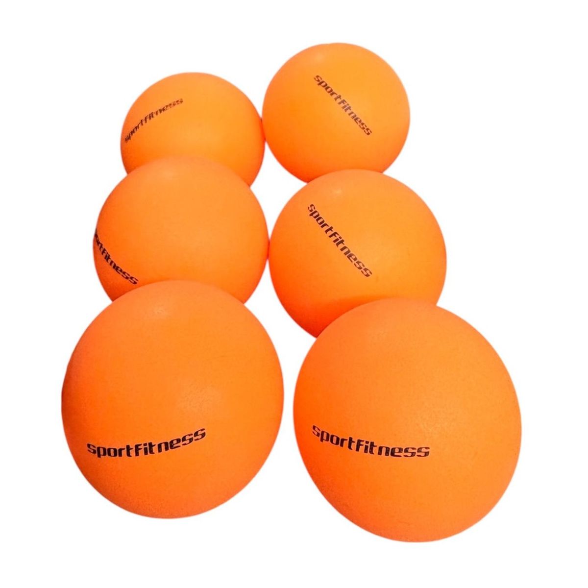 SPORT FITNESS - Pelotas Ping Pong Sport Fitness 3 Estrellas Caja X6 Unidades