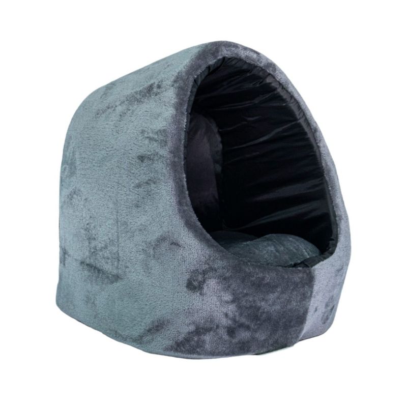 AFM - Cama Iglú Azul Mascotas Gris