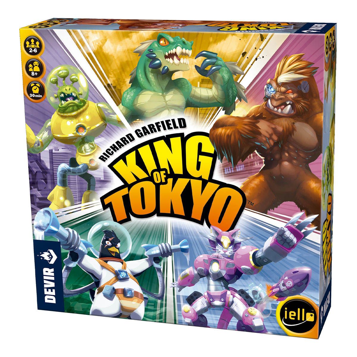 DEVIR - Juego De Mesa King Of Tokyo Adultos Estrategia Roles Español