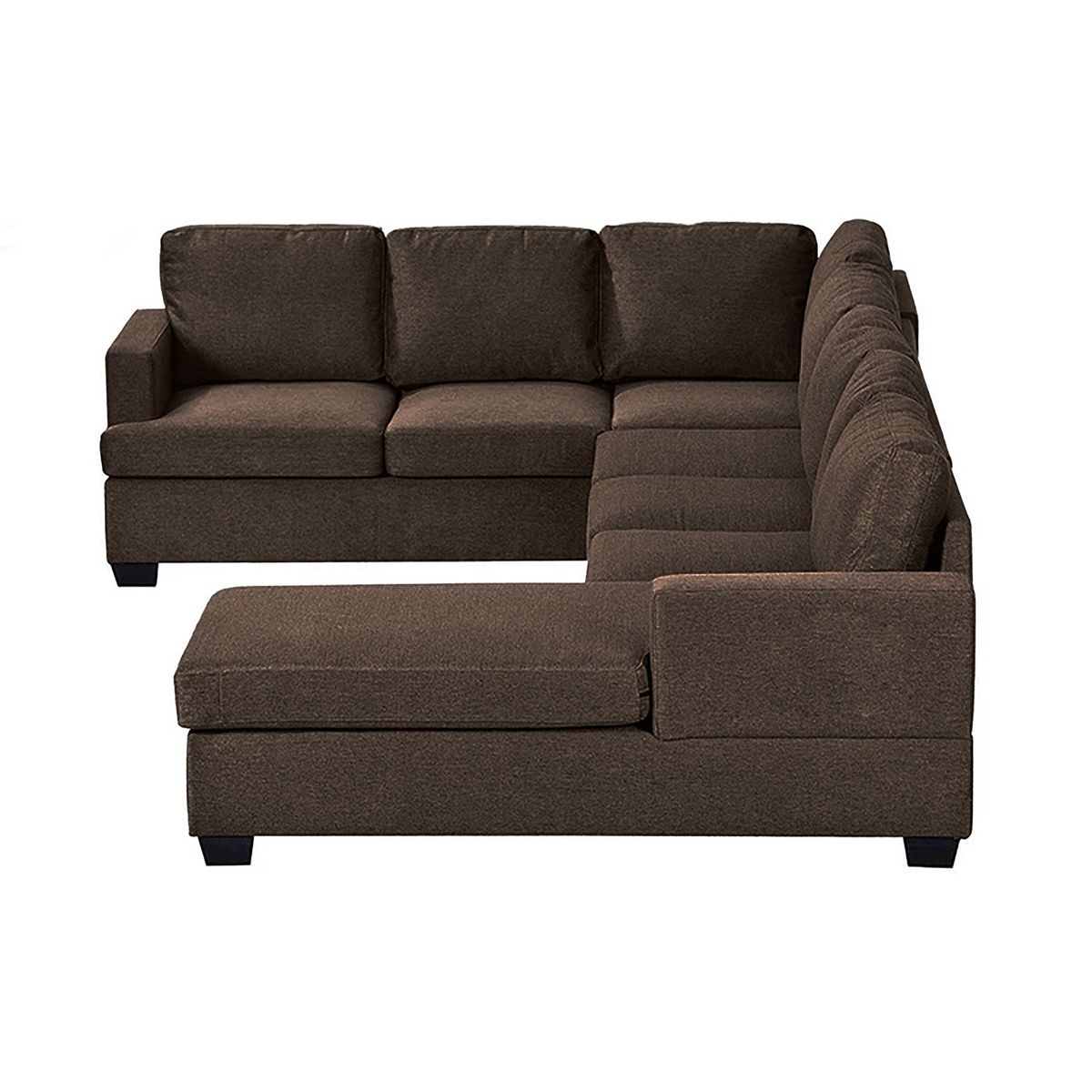 GENERICO - SALA MODERNA ROMA MICROFIBRA CAFÉ