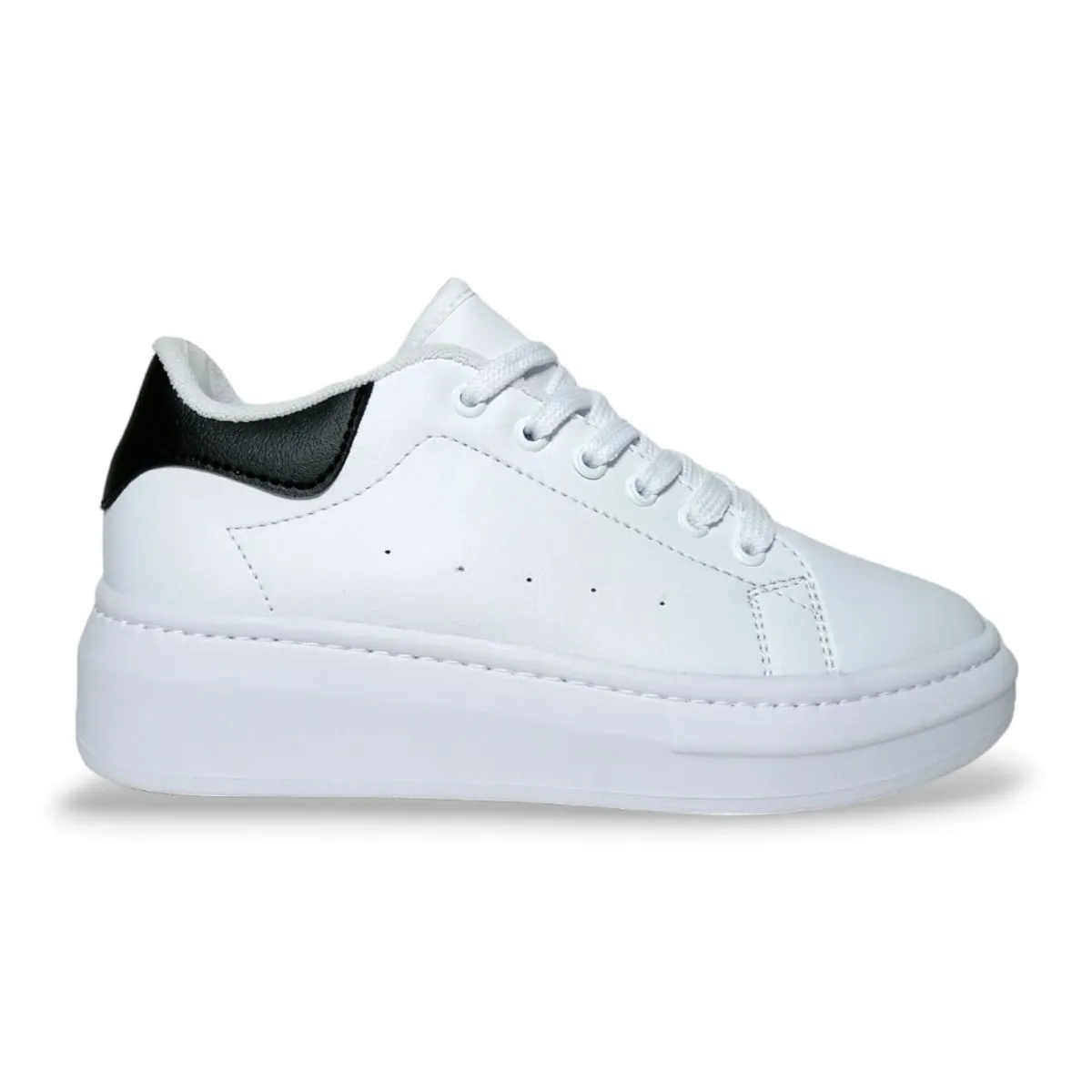 EVEGONZ - Zapatos Blancos Casuales Para Hombre