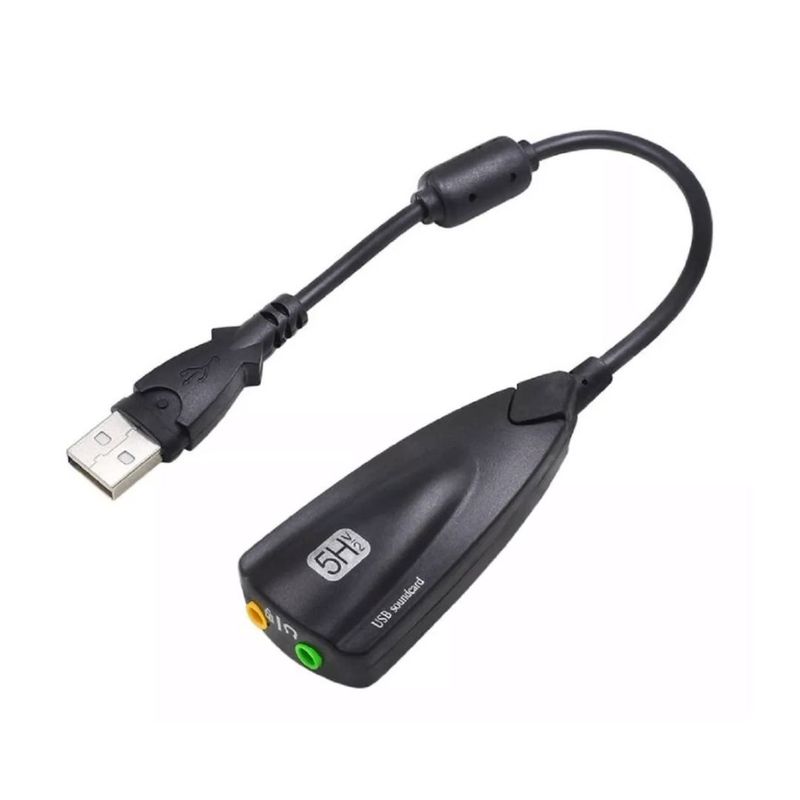 GENERICO - Cable Adaptador Usb De Sonido 7.1 Portatil Pc Win Mac