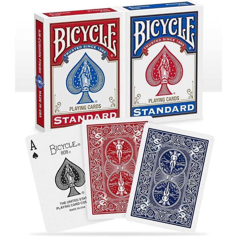 BICYCLE - Baraja de Cartas Poker Bicycle Standard Red & Blue