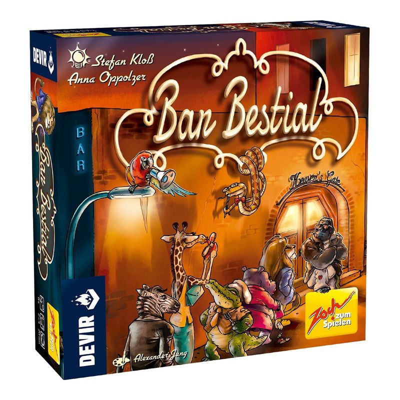 DEVIR - Juego De Mesa Bar Bestial En Español Adultos Niños