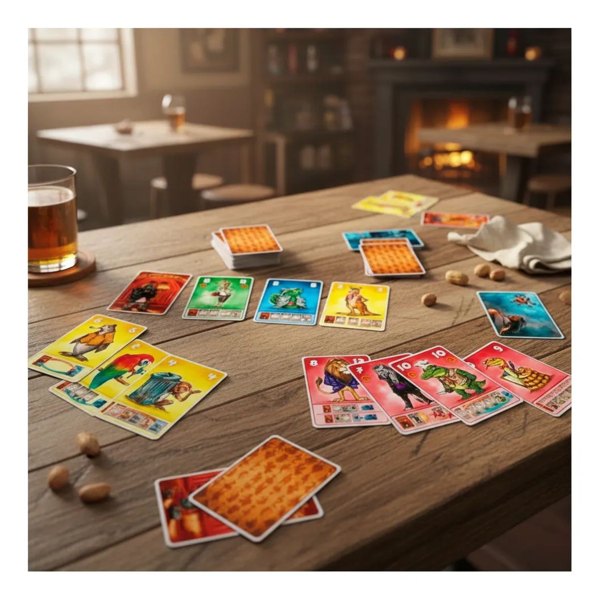 DEVIR - Juego De Mesa Bar Bestial En Español Adultos Niños
