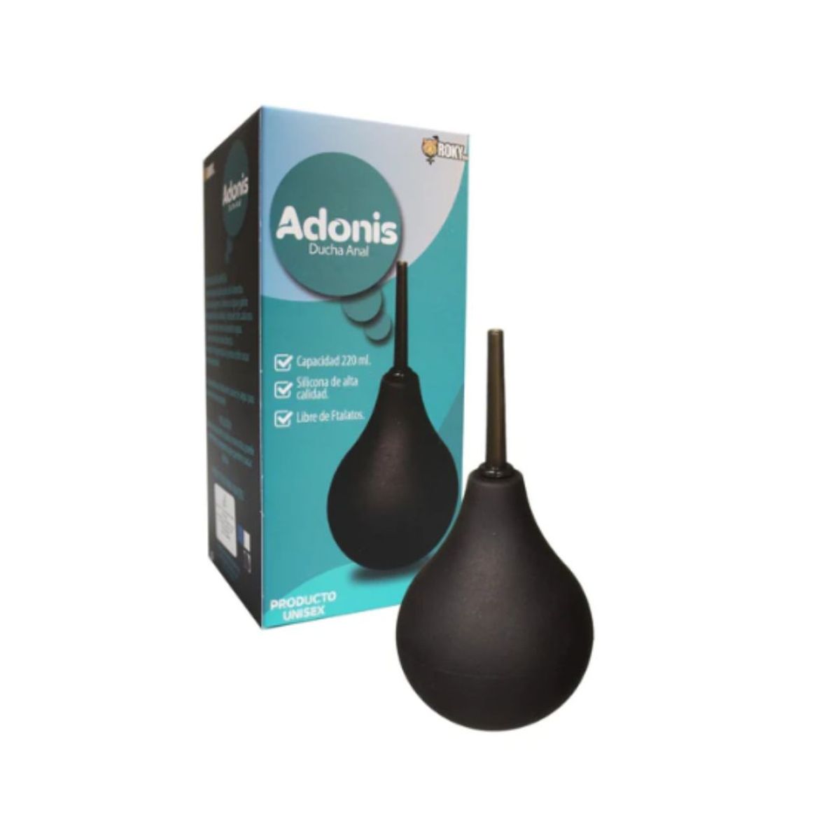 ELIXIR - Ducha o enema limpiadora Grande Talla L lavado 220 ml