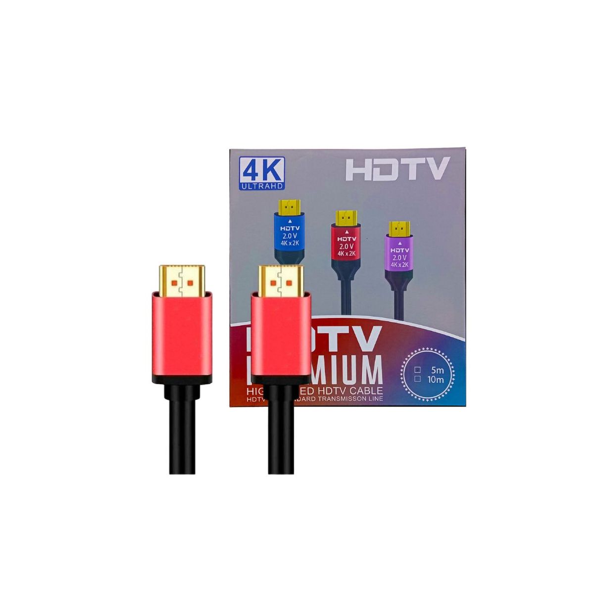 SHEBA - Cable Hdtv 10 Metros Alta Definición Hd 1080p Velocidad 4k
