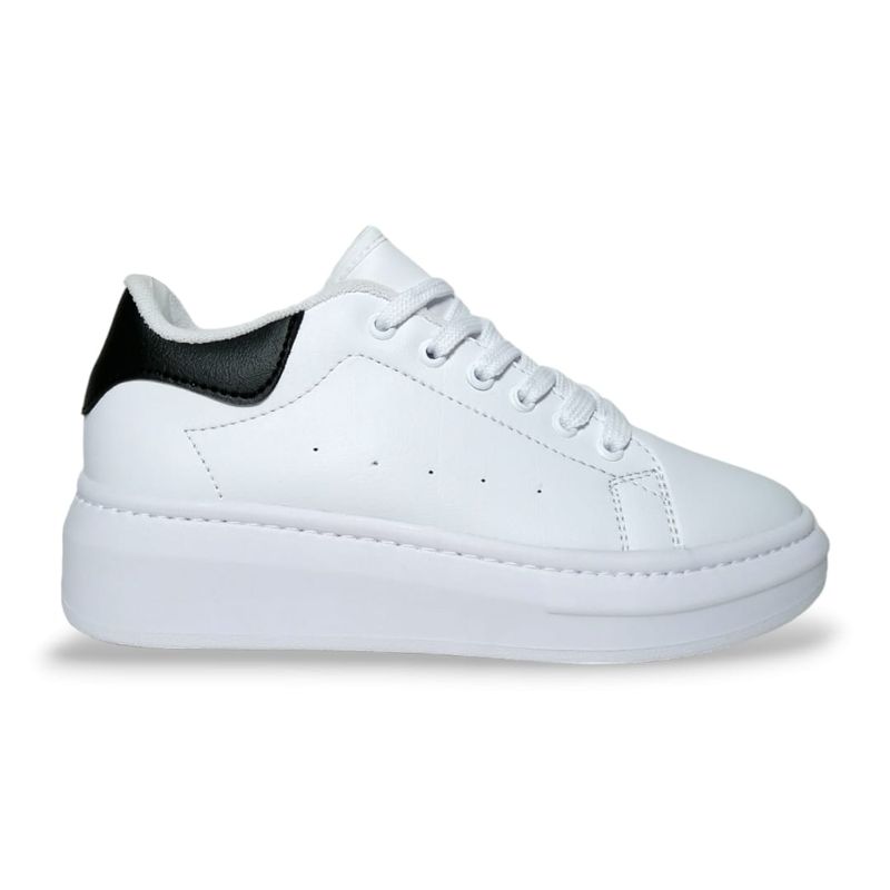 EVEGONZ - Tenis Urbano Confortable Para Hombre Calzado Casual Blanco