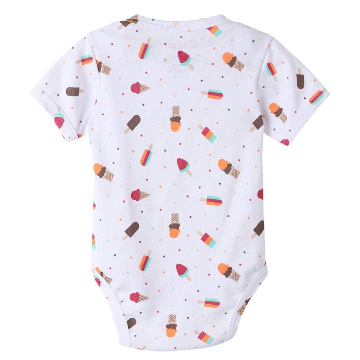 SANTANA - Body Bebé Manga Corta Niño Verde Agua