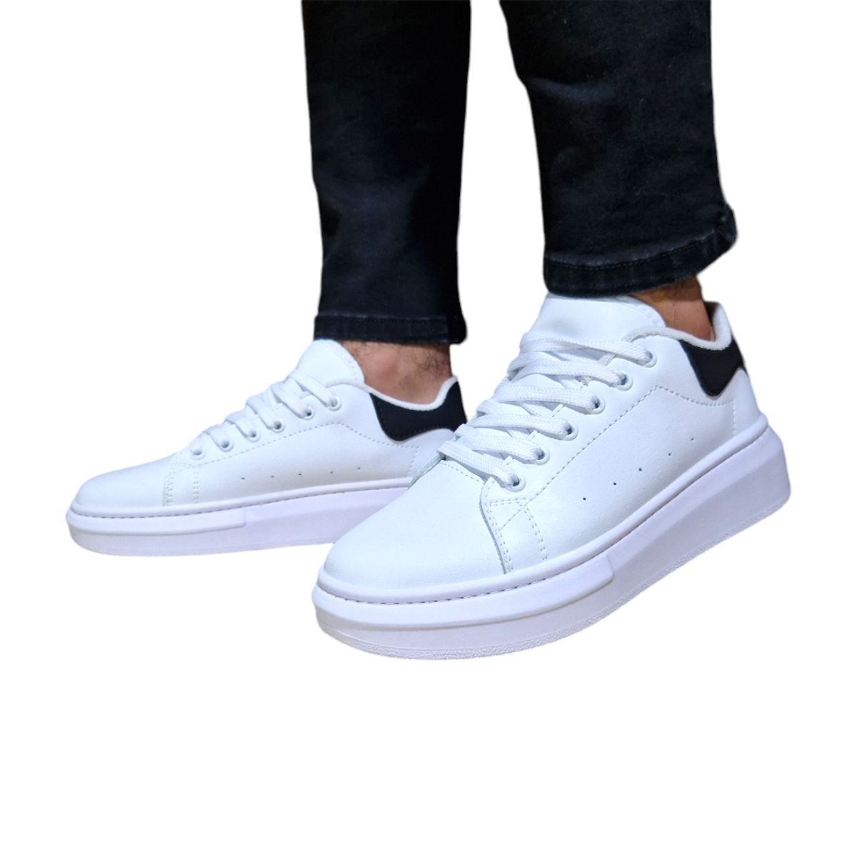EVEGONZ - Tenis de Hombre Zapato Cocido Casual Calzado Confortable