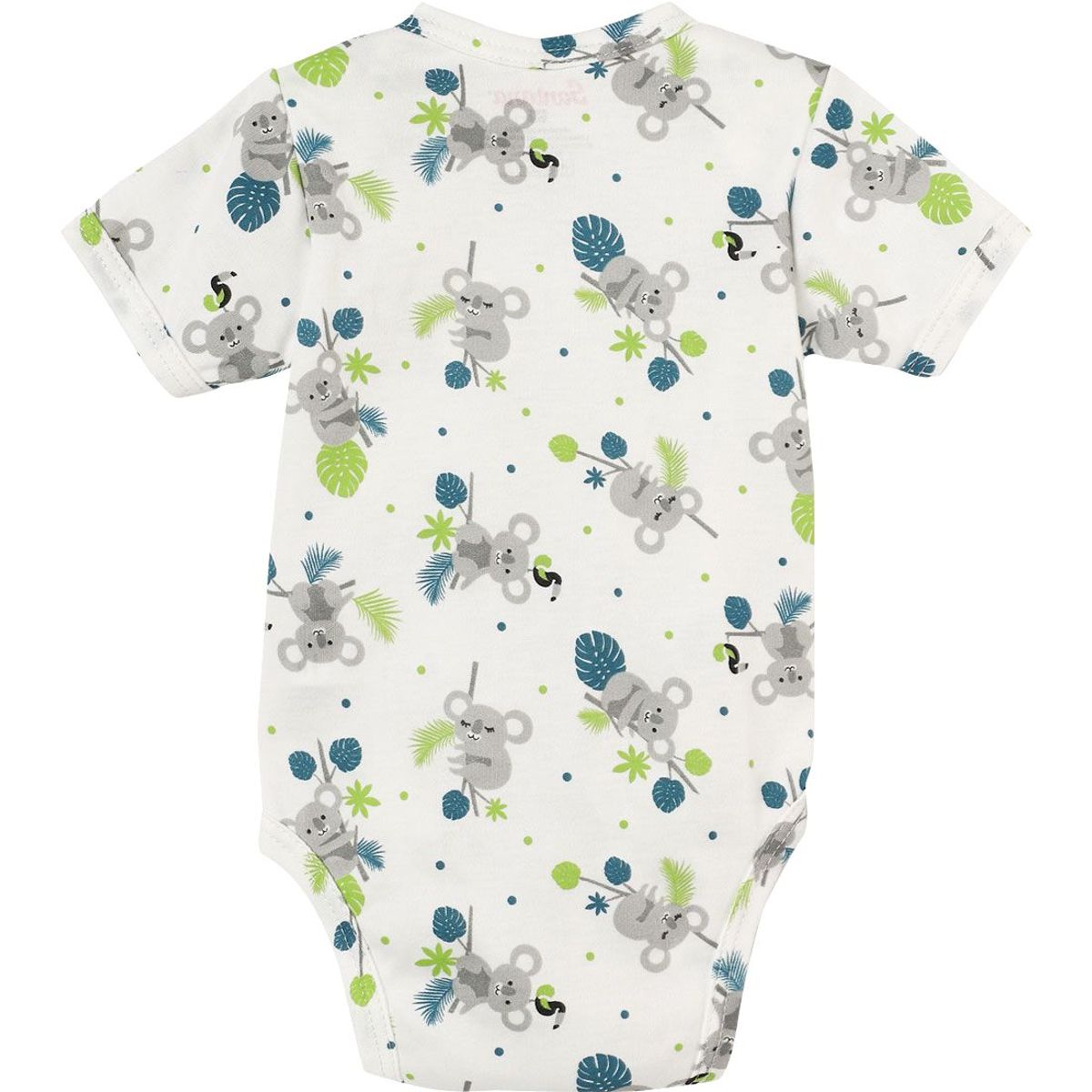 SANTANA - Body Bebé Manga Corta Niño Gris Medio