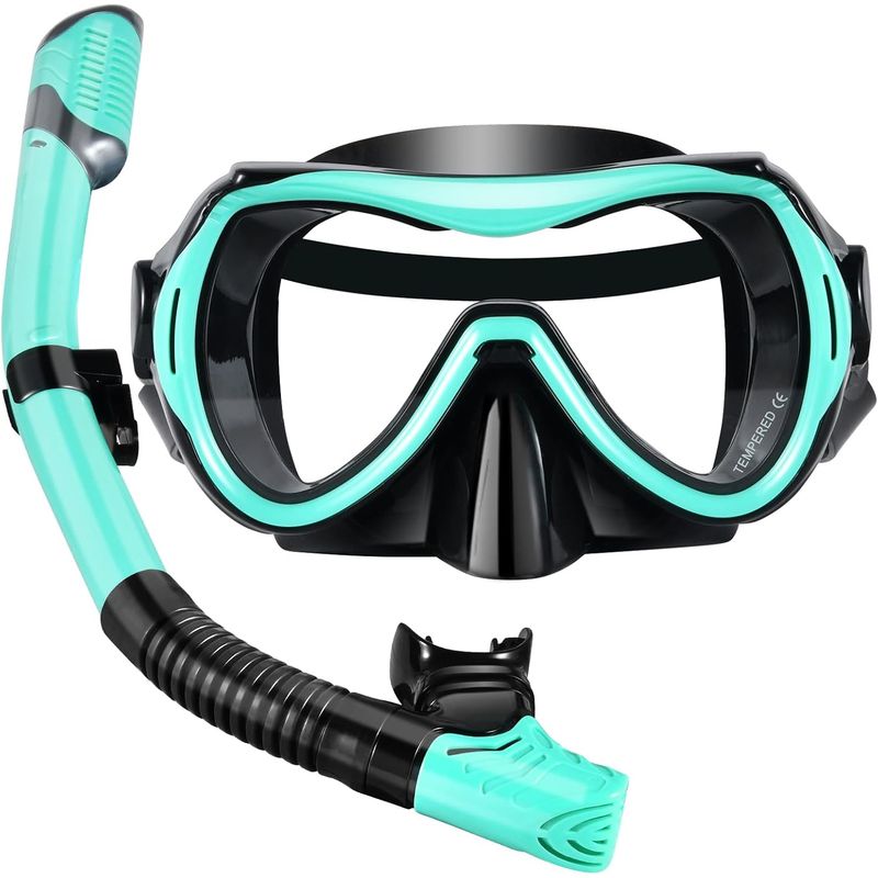 GEF - Kit Careta Buceo Gafas Natacion Y Snorkel Profesional