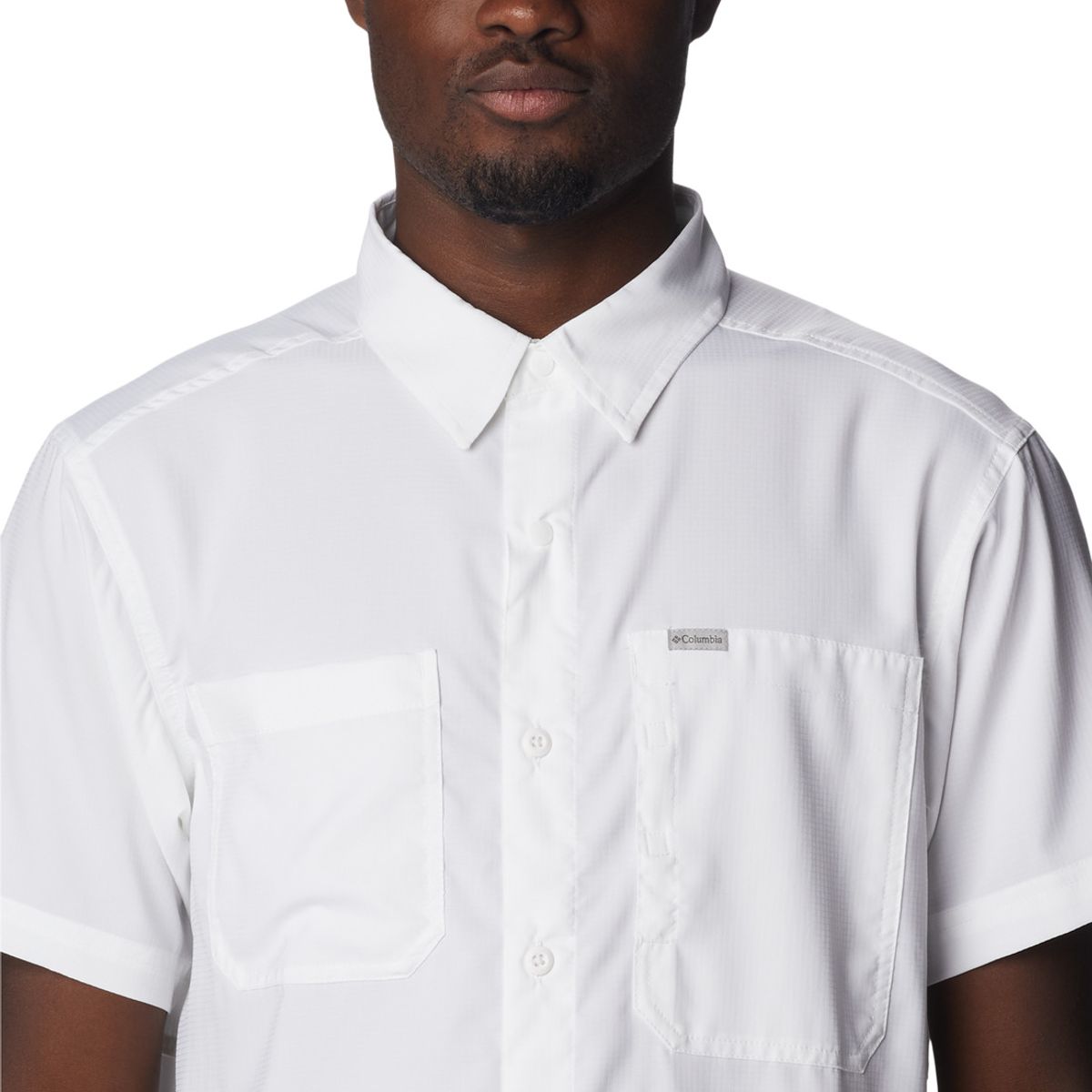COLUMBIA - Camisa Blanco HOMBRE SILVER RIDGE UTILITY 2030721-P06 COLUMBIA