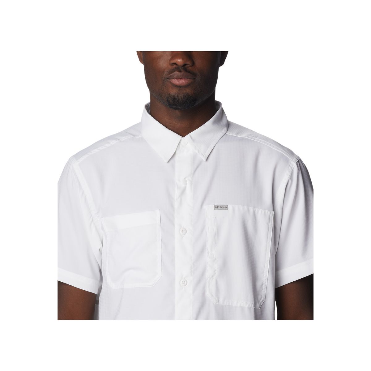 COLUMBIA - Camisa Blanco HOMBRE SILVER RIDGE UTILITY 2030721-P06 COLUMBIA