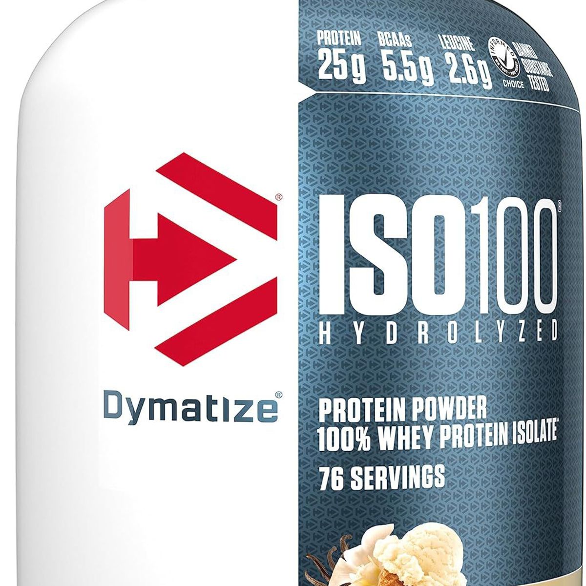 DYMATIZE - ISO 100 5 Libras Vainilla - Dymatize