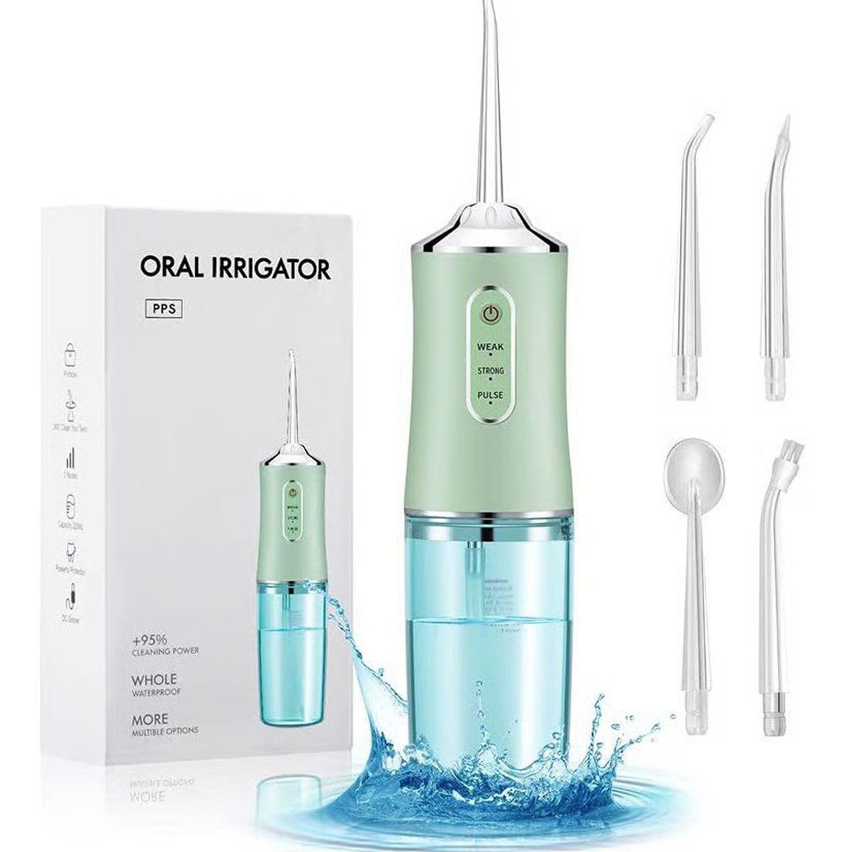 ONE PIXEL - Irrigador Oral Limpieza Dental Profunda Recargable ONE PIXEL