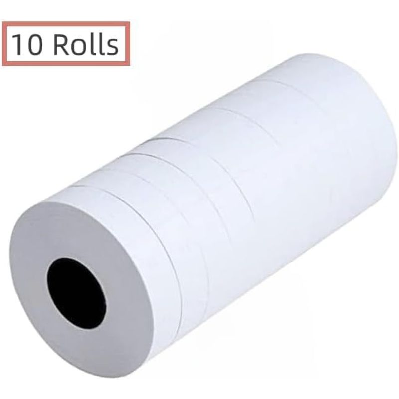 GENERICO - Rollo Adhesivo x10 Und para Máquina Etiquetadora MX-6600