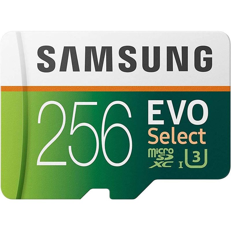 GEF - Micro Sd 256gb U3 Camara Profesional Samsung Evo 4k