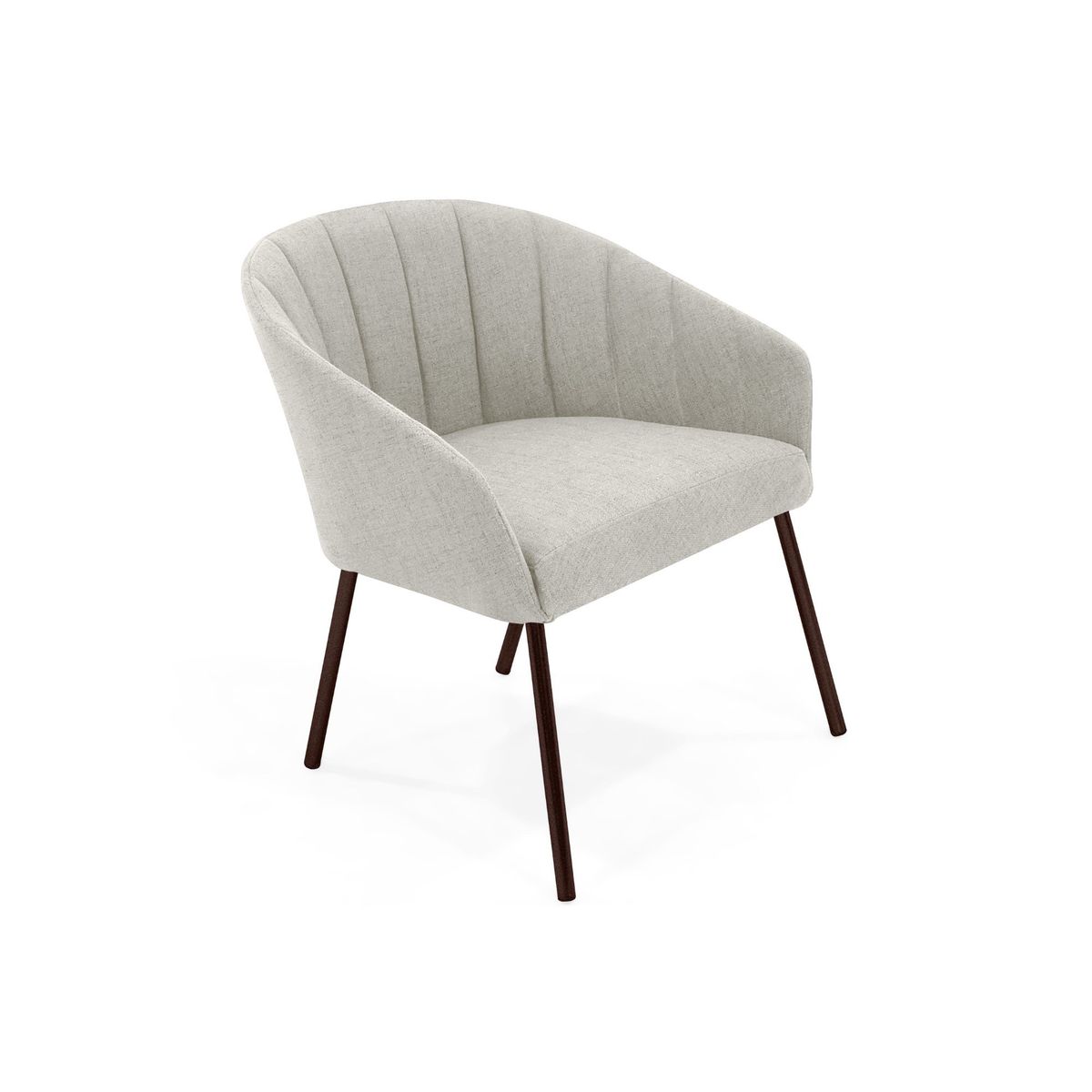 VENECIA - Poltrona Misaki Tela Taupe