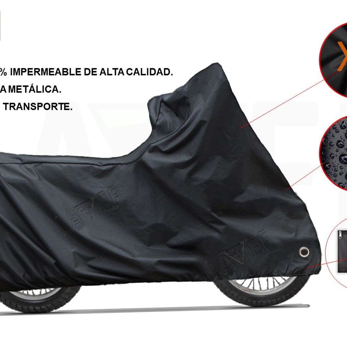 LAVEF - Pijama Moto Calidad Premium 99% Impermeable Talla XL