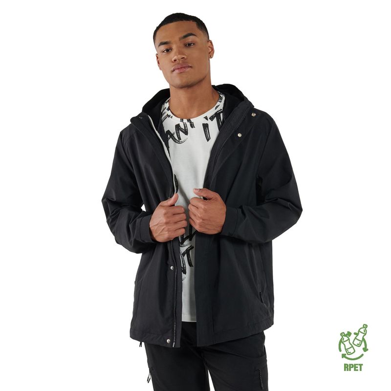 TOTTO - Chaqueta 3 en 1 Maubois Hombre Negra