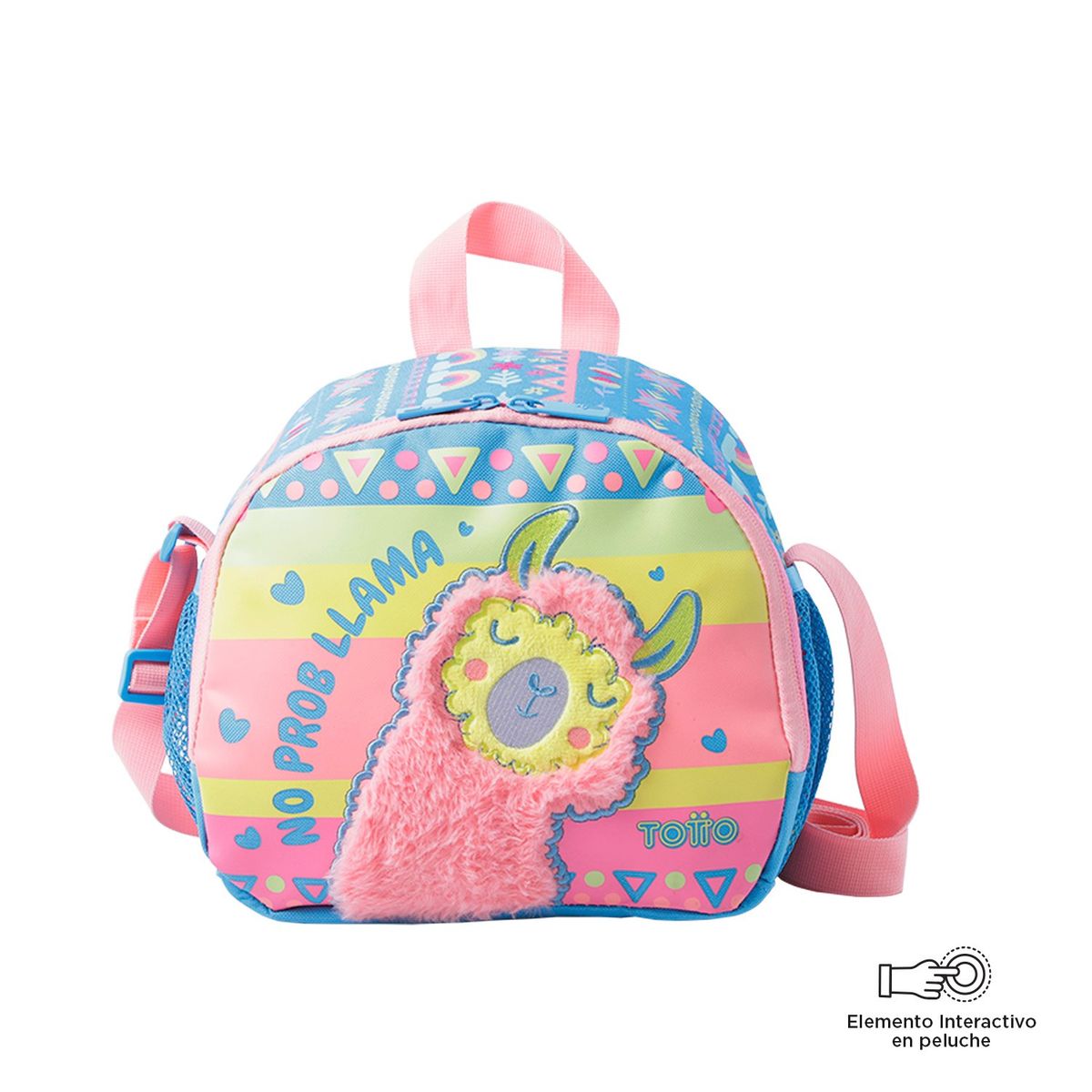 TOTTO - Lonchera para Niña Llama Azul