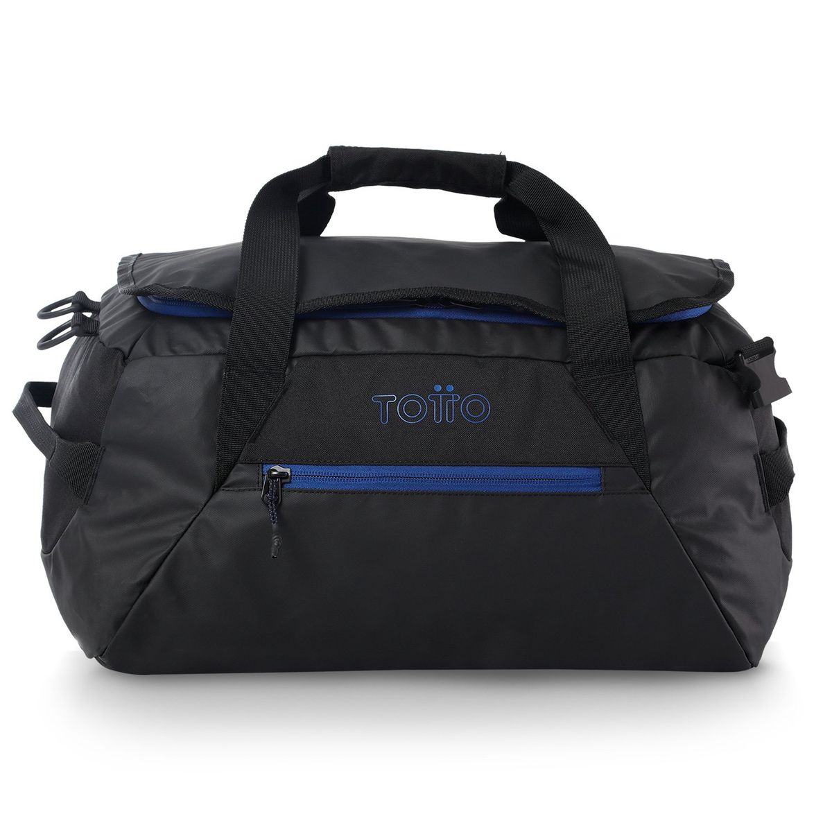TOTTO - Tula 2 en 1 Mochila Morral Para Hombre Negro Rever M Totto