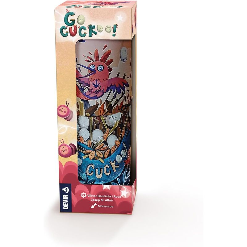 DEVIR - Go Cuckoo Juego De Mesa En Español Adultos Niños