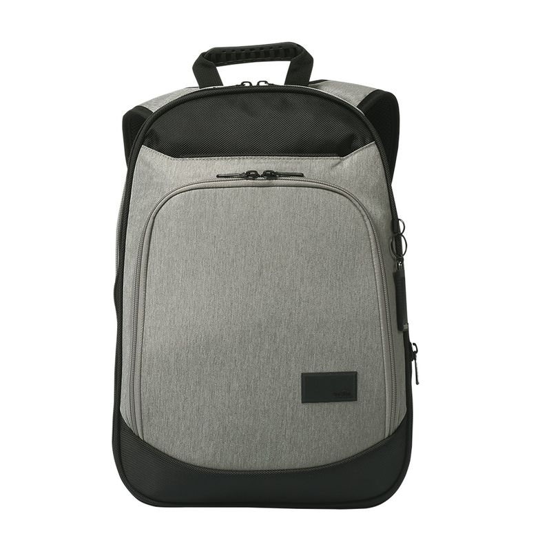 TOTTO - Morral Ejecutivo Porta PC 14" Pardillo 2.0 Verde/Negro/ Hombre