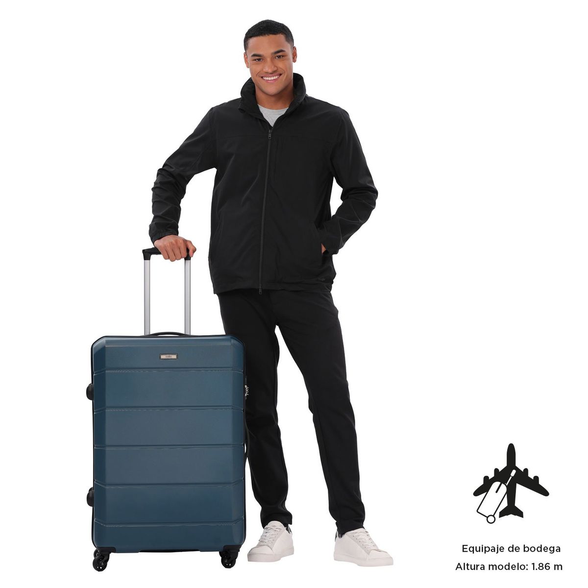 TOTTO - Maleta Viaje Grande 360 Rayatta