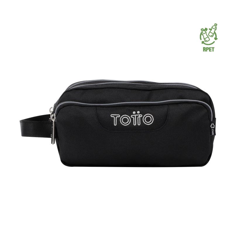 TOTTO - Cartuchera Multiusos Agapec Negra