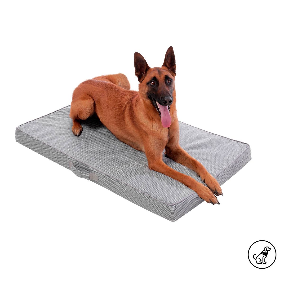 TOTTO - Cama para Perro Danko L Gris