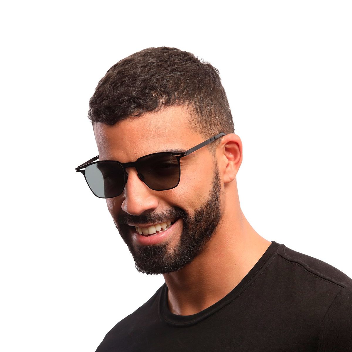 TOTTO - Gafas de Sol Plegables Bowie Uv400 Negra