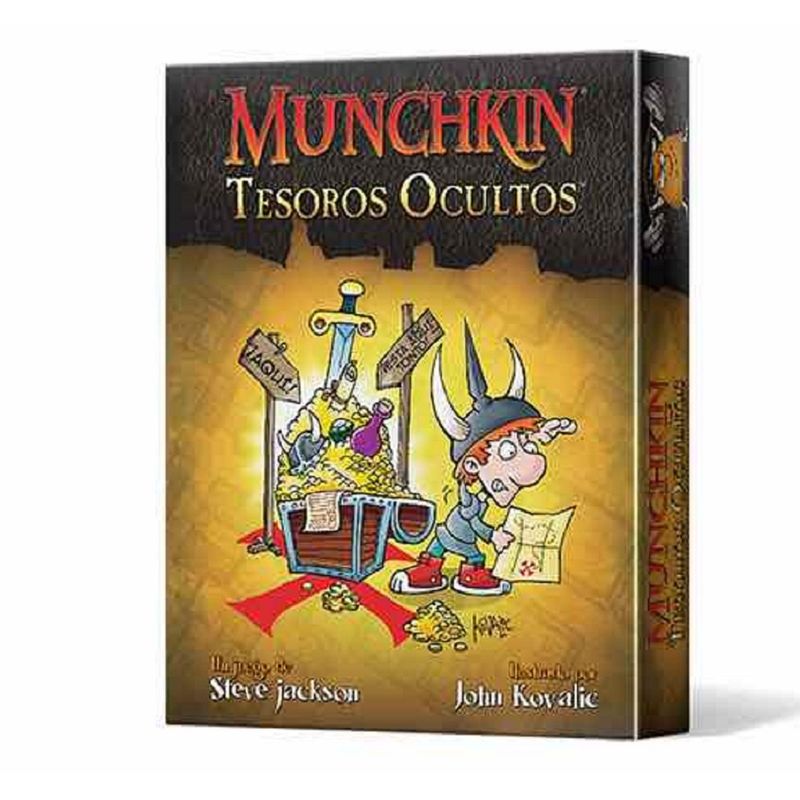 ASMODEE - Munchkin Tesoros Ocultos Expansión Español