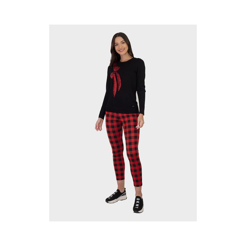 DKNY - Buzo Dkny Para Mujer Pqj Negro