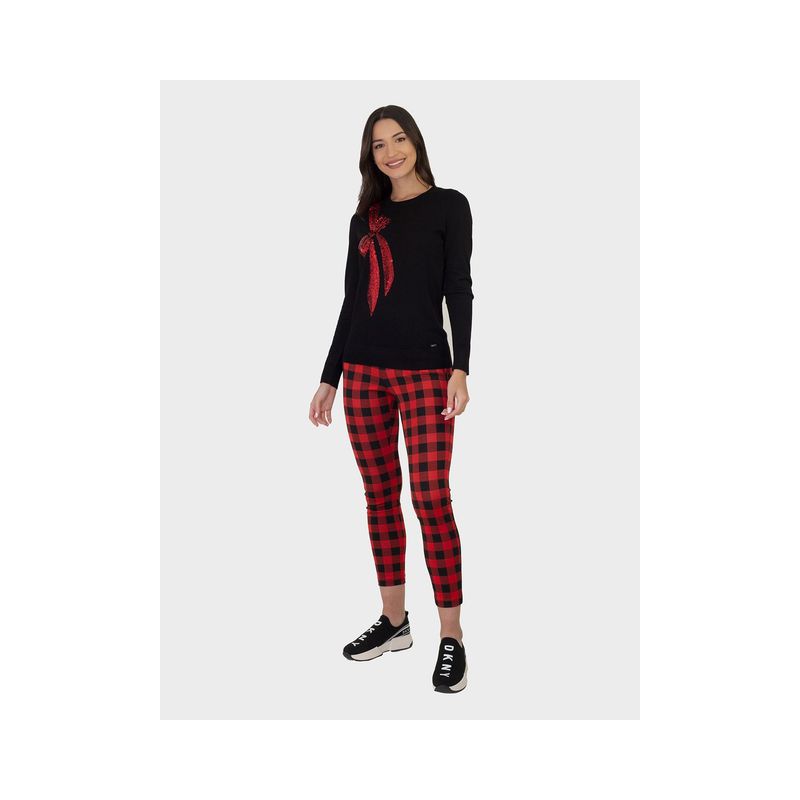 DKNY - Buzo Dkny Para Mujer Pqj Negro