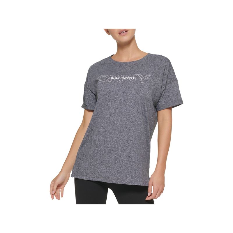DKNY - Blusa Dkny Para Mujer B4R Gris