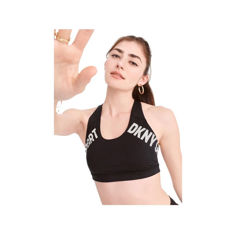 DKNY - Blusa Dkny Para Mujer Blk Negro