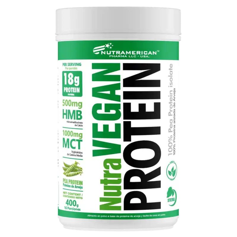 MEGAPLEX - Proteína Vegana Nutra Vegan 400gr 16 Servicios