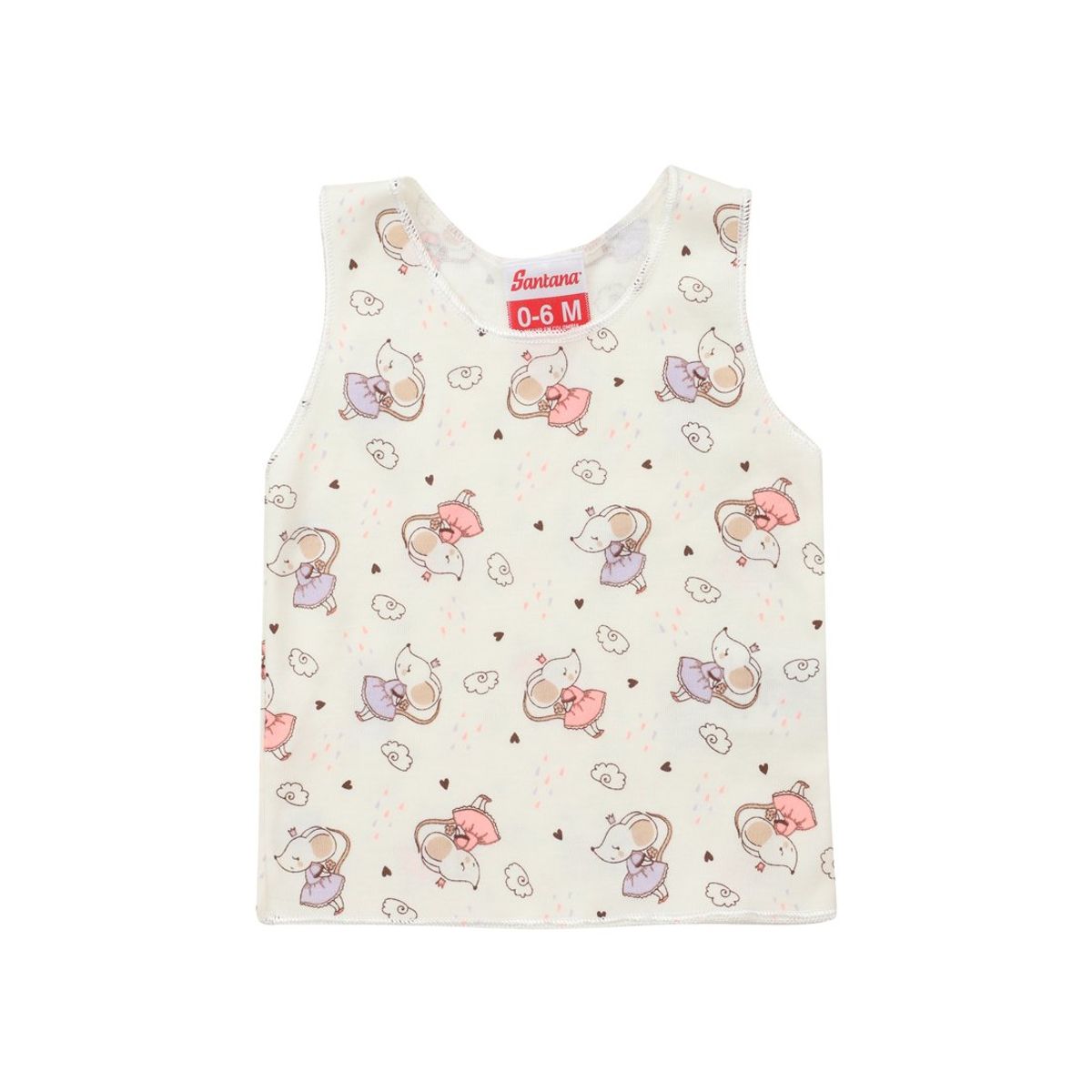 SANTANA - Camiseta Manga Larga + Esqueleto Bebé Niña Amatista