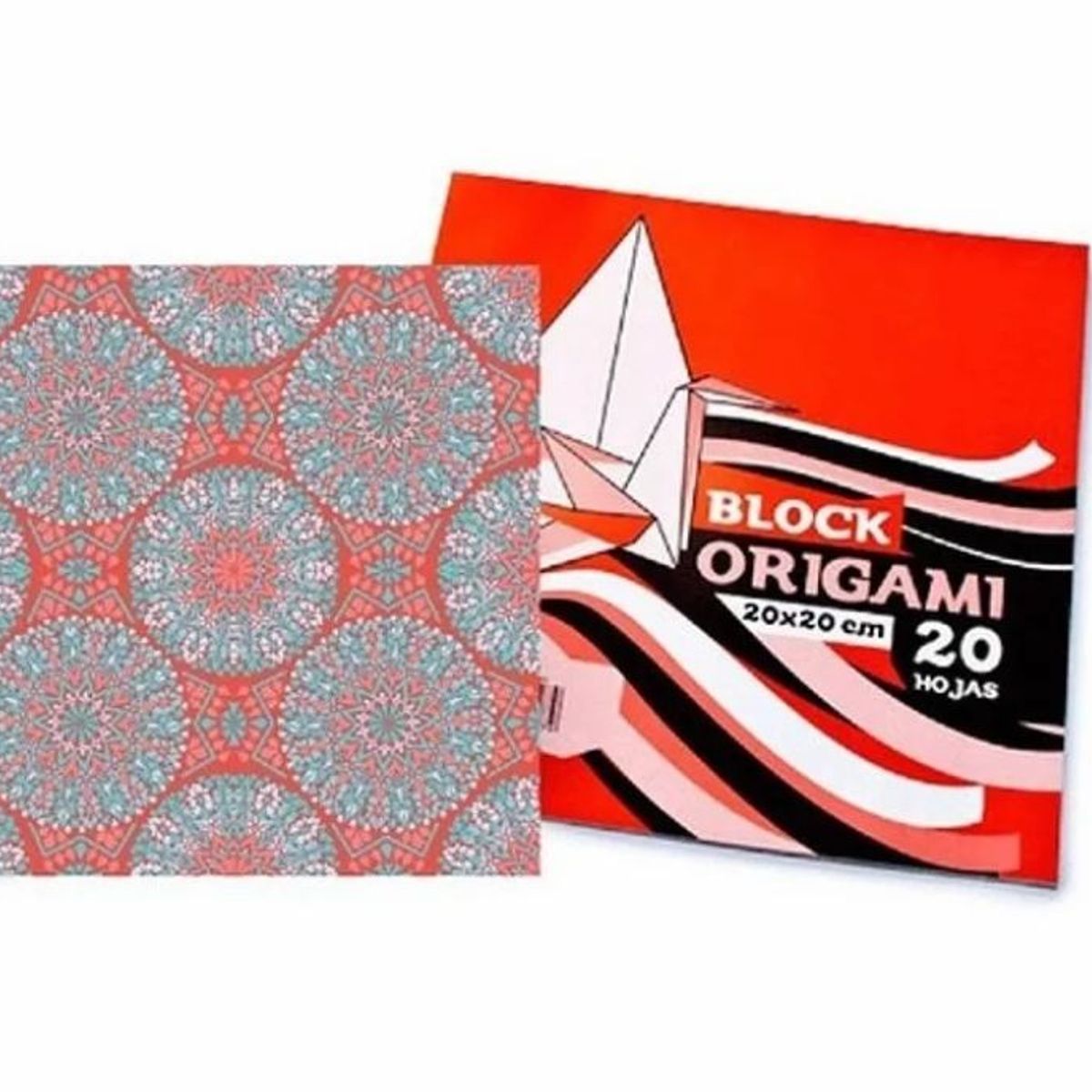GENERICO - Block Origami 20 X 20 Cont 20 Hojas