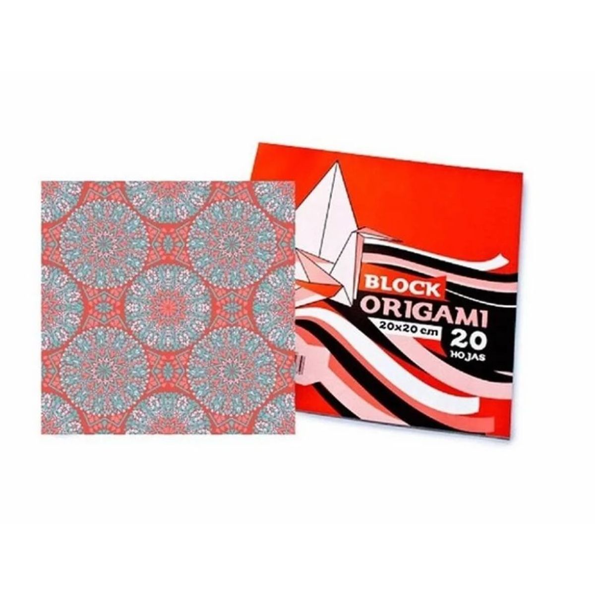 GENERICO - Block Origami 20 X 20 Cont 20 Hojas