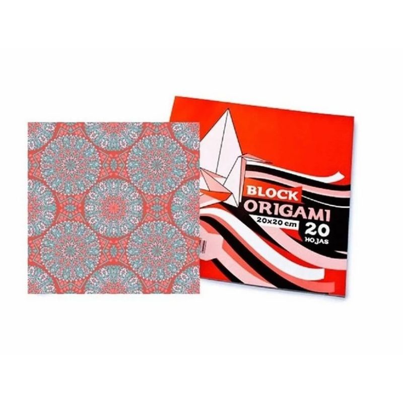GENERICO - Block Origami 20 X 20 Cont 20 Hojas